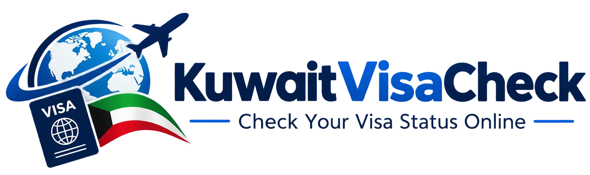 Kuwait Visa Check Travel Logo